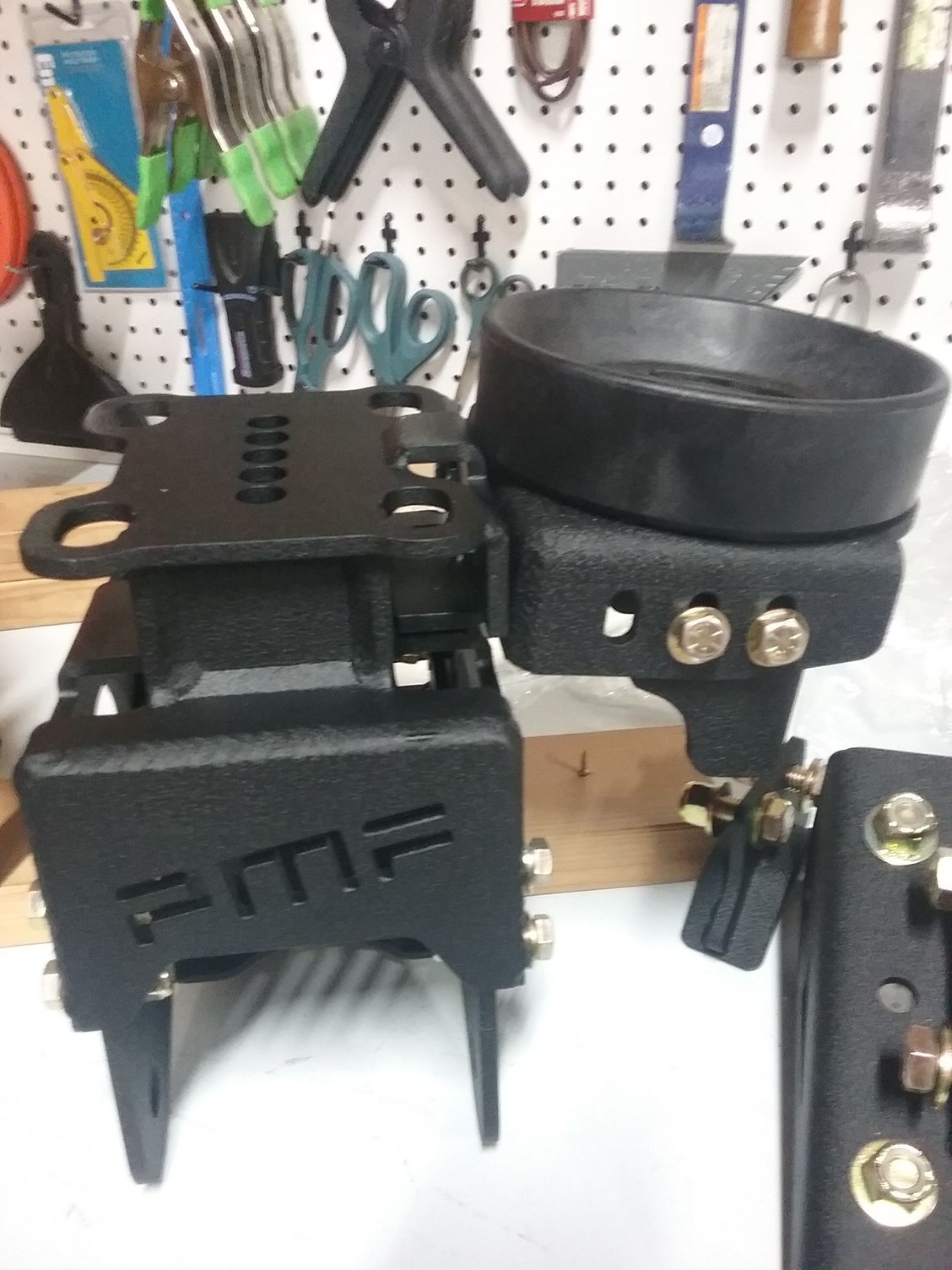 PMF Traction Bars / Lift Blocks / Air Bag Tang Combo Ford Truck