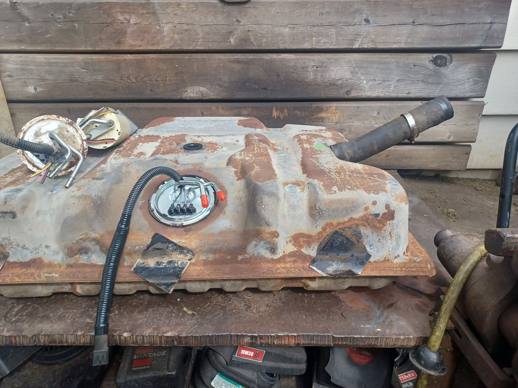 rear fuel tank installation 1995 f150 Ford Truck Enthusiasts Forums