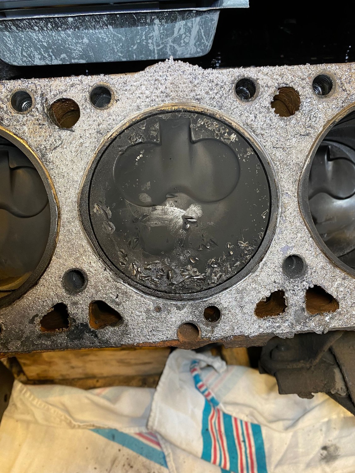 Piston damage from glow plug Ford Truck Enthusiasts Forums