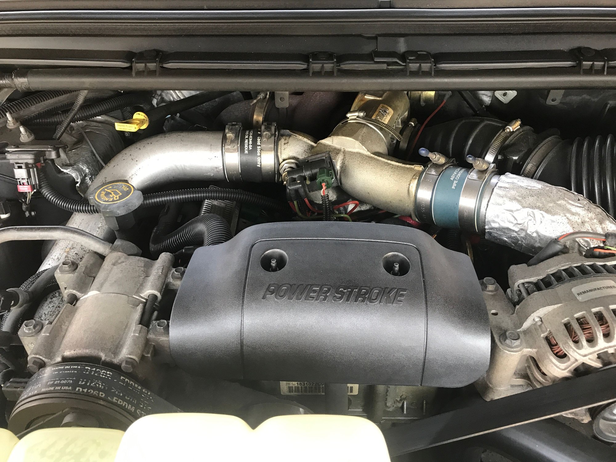 7.3 Plastic engine cover Ford Truck Enthusiasts Forums