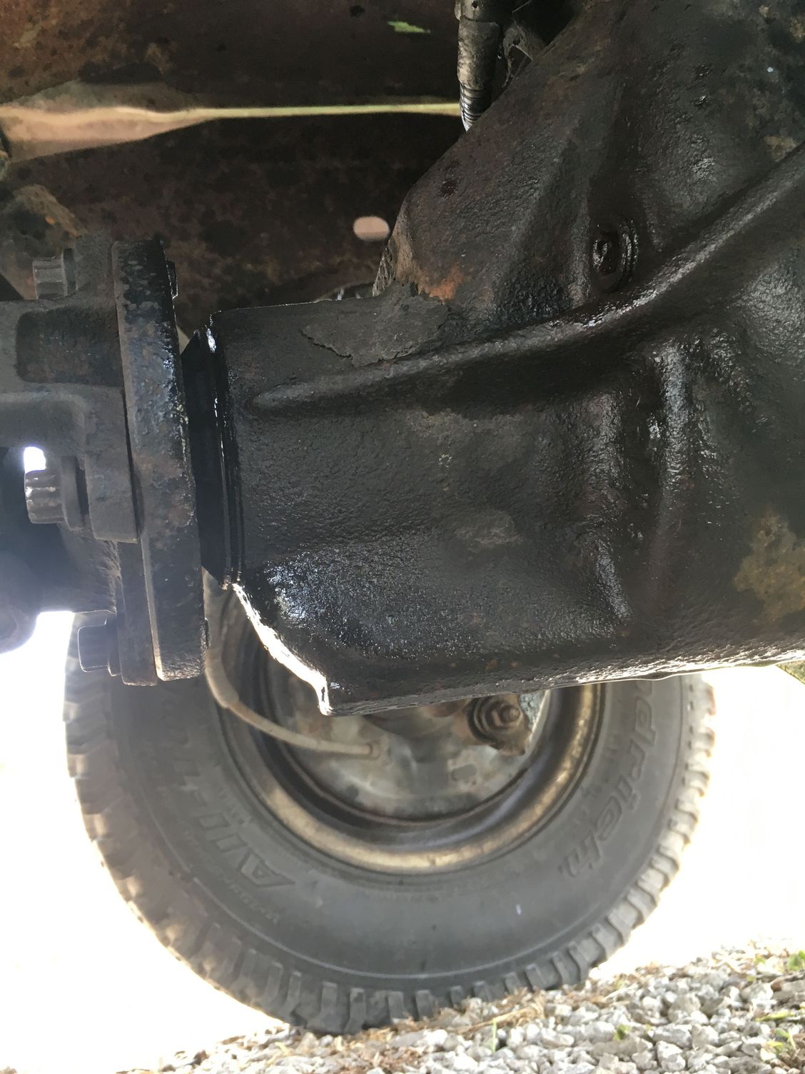 Gear oil leaking from drive shaft side of diff Ford Truck Enthusiasts