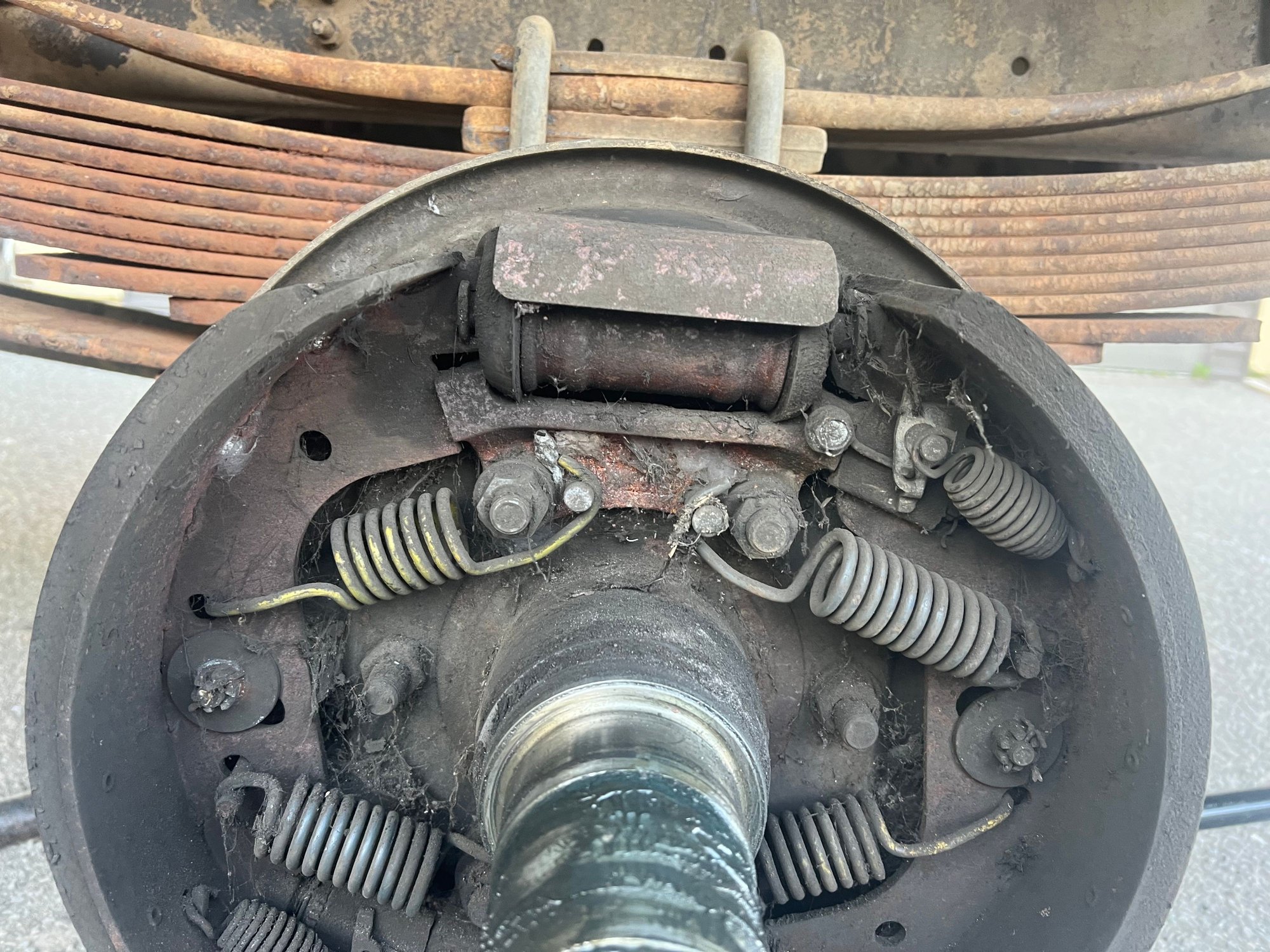 Brake drum removal Ford Truck Enthusiasts Forums
