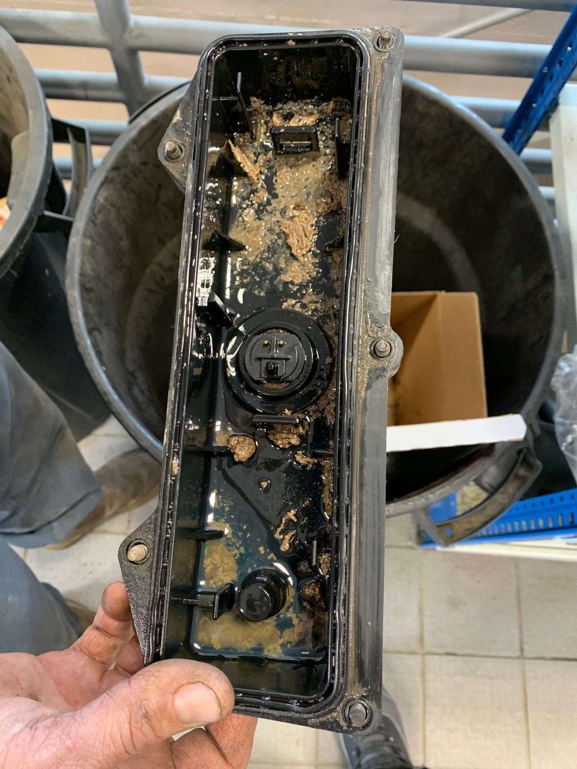 Crud in my diesel fuel filter - Ford Truck Enthusiasts Forums