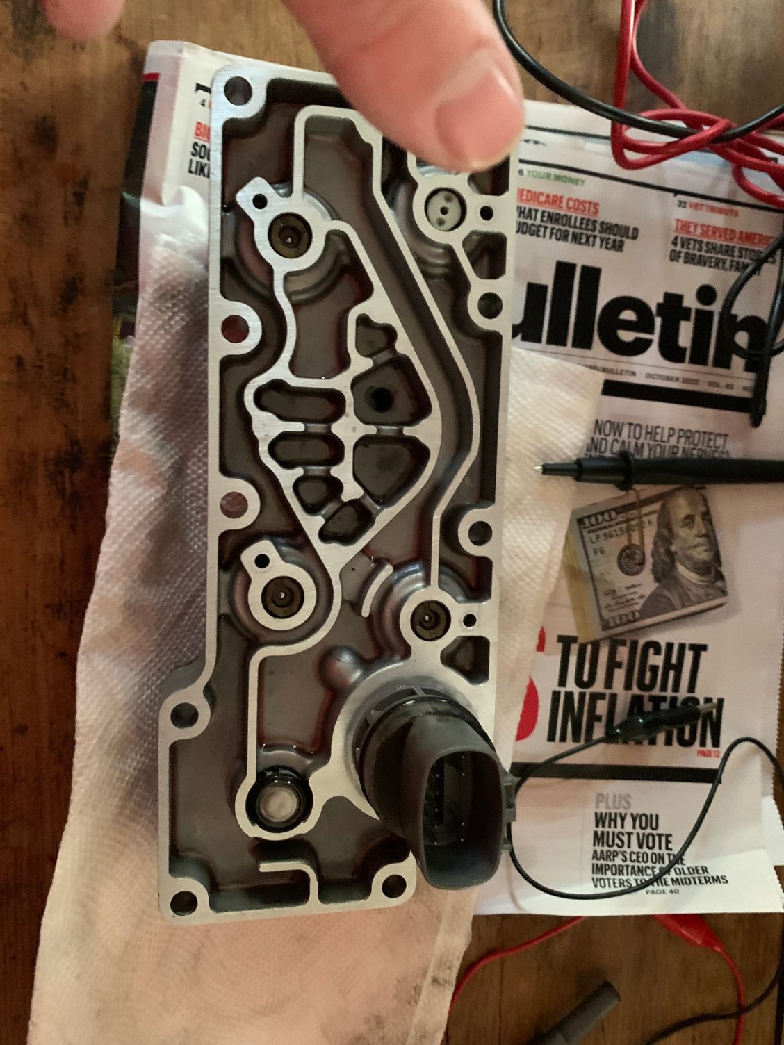 Help diagnosing a Solenoid Body from 2003 F250 w/ 4R100 PWM system