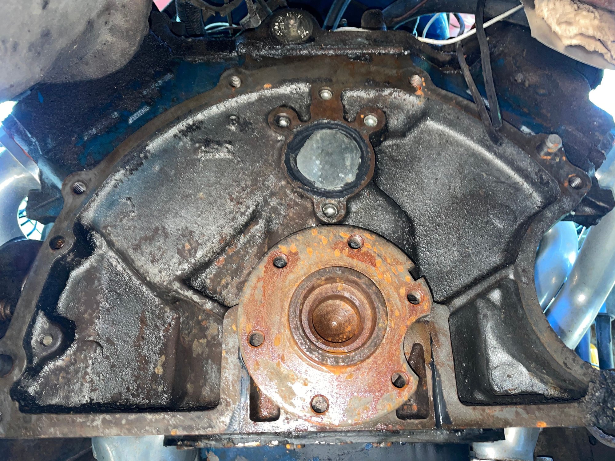 390 FE Pilot Bearing Depth and Flywheel Retaining Ring Ford Truck