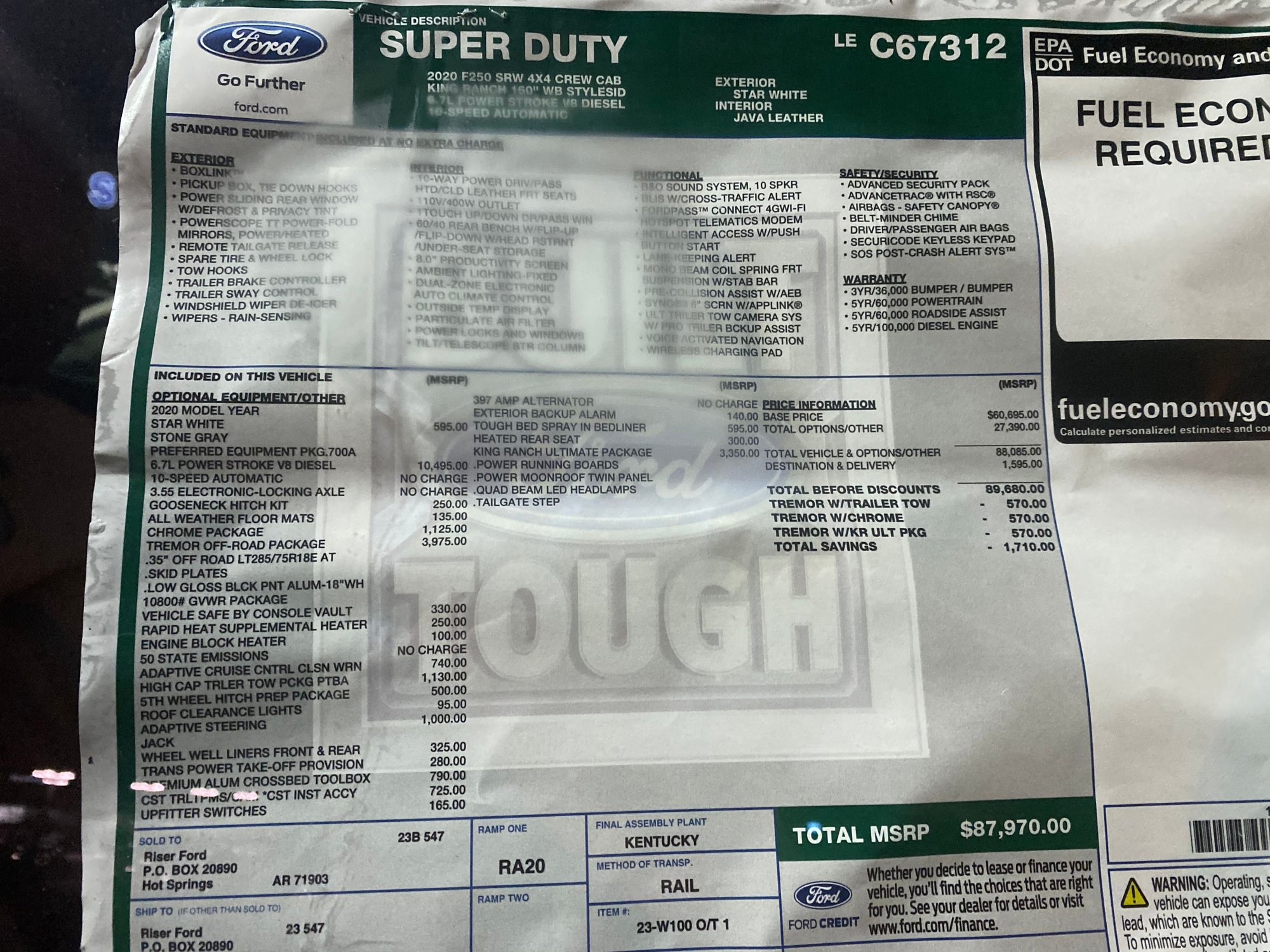 Who has taken delivery of their 2020 Super Duty? - Page 87 - Ford Truck