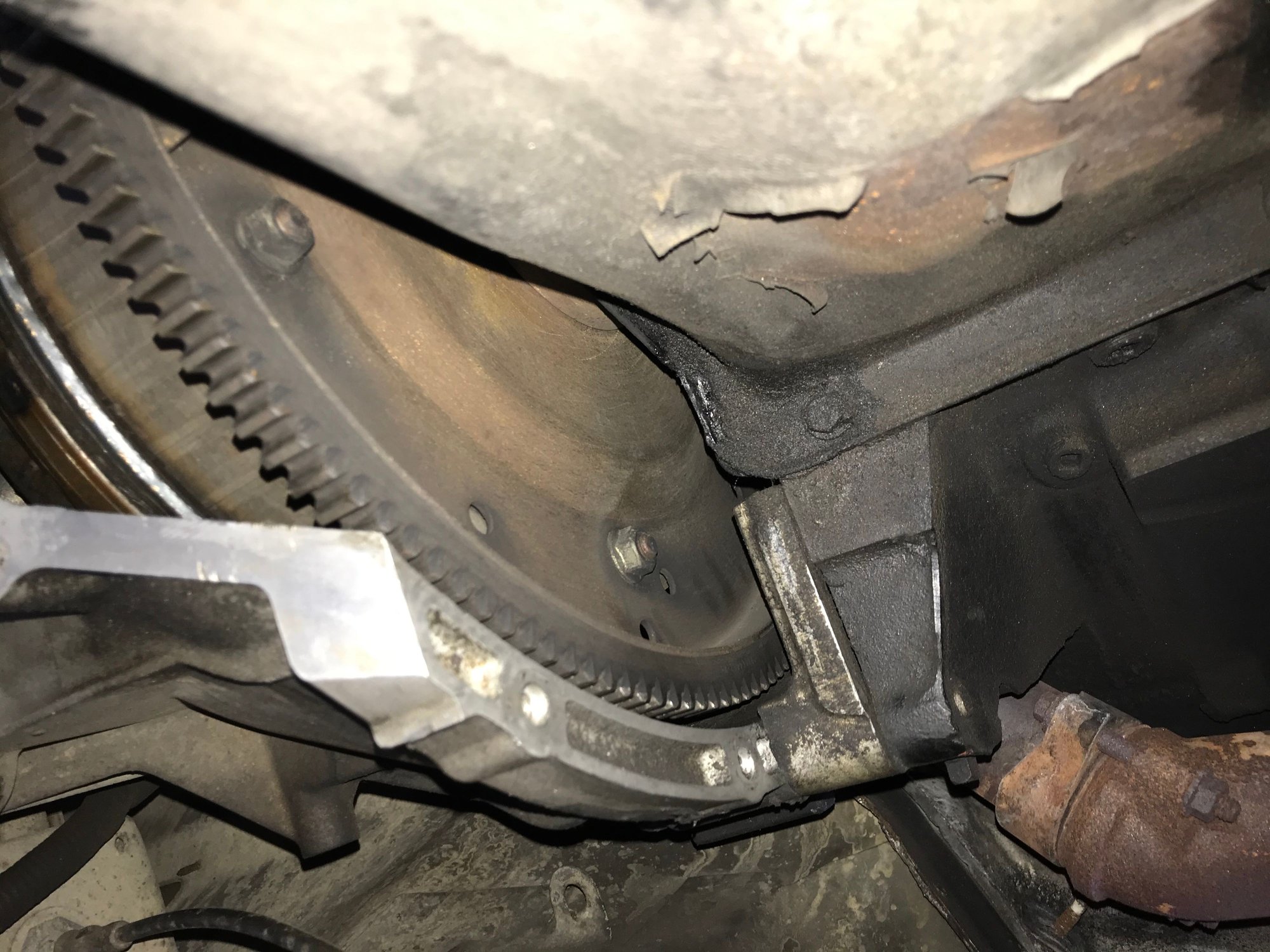 Chasing a Leak From Flywheel Dust Cover Bolt Ford Truck Enthusiasts