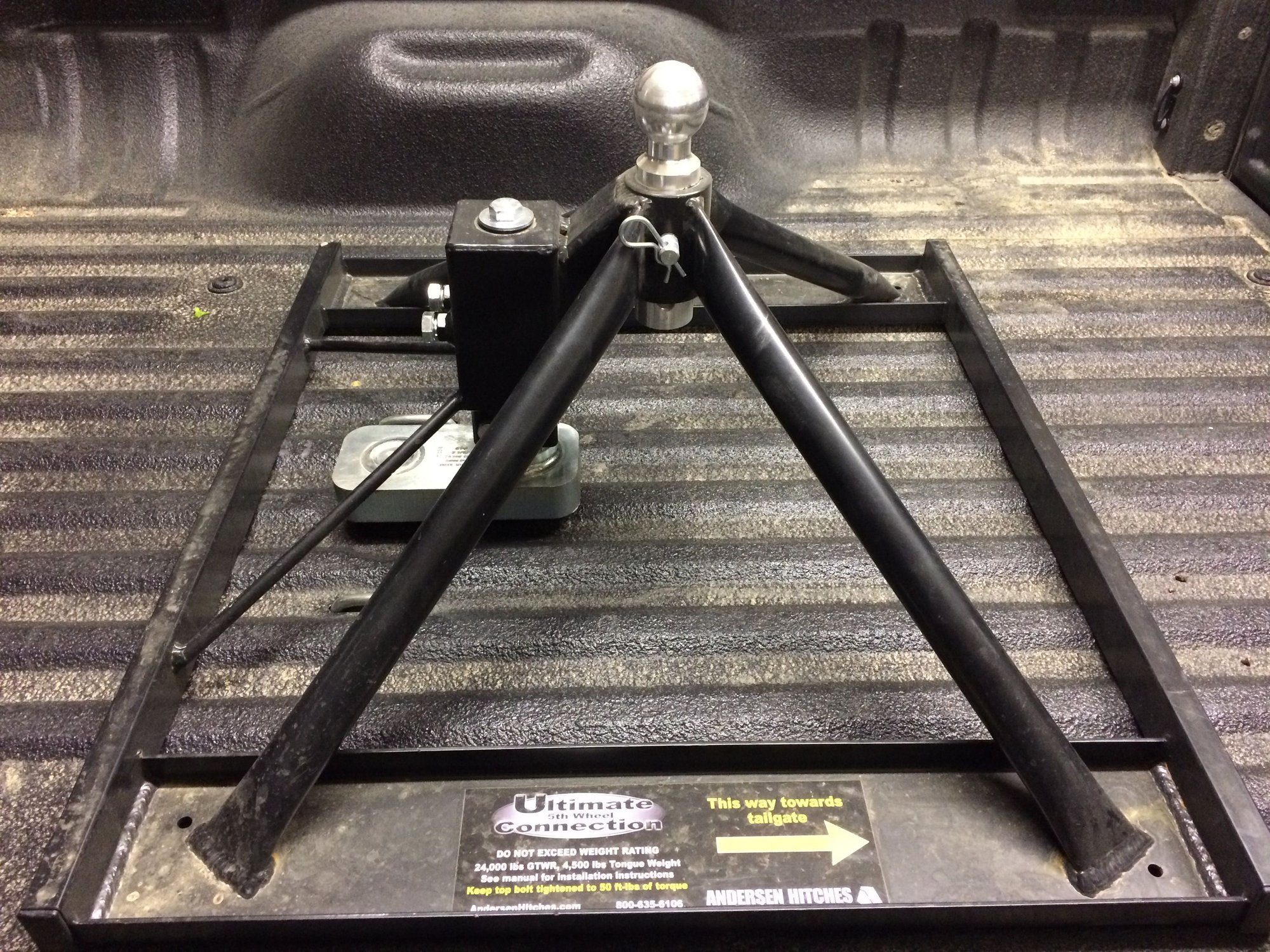 Andersen hitch install options Page 3 Ford Truck Enthusiasts Forums
