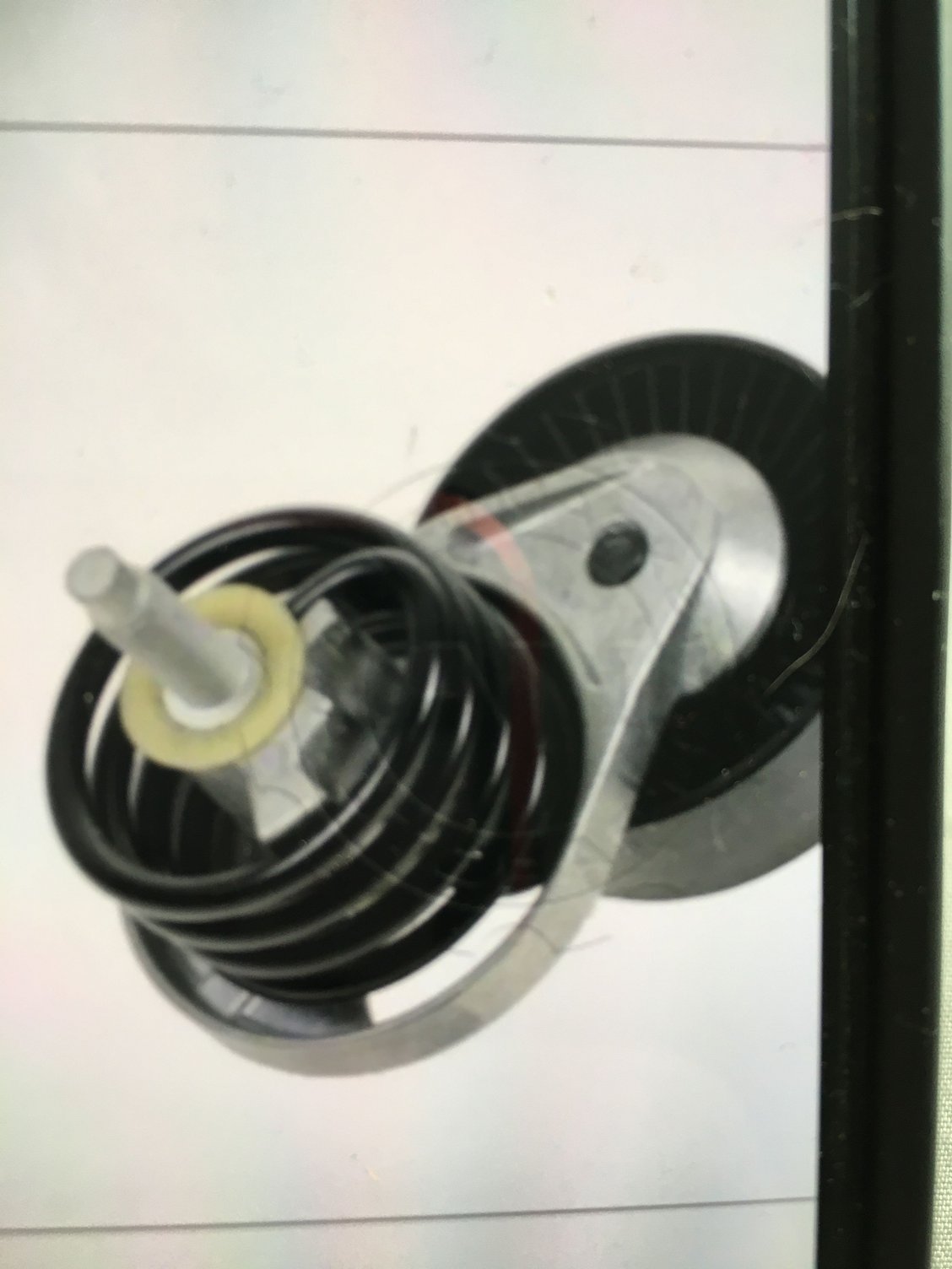 Tensioner pulley bolt broke in bracket Page 2 Ford Truck