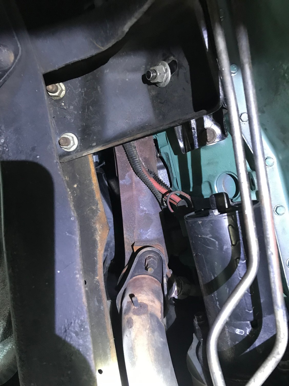 Positive cable touching exhaust manifold Ford Truck Enthusiasts Forums