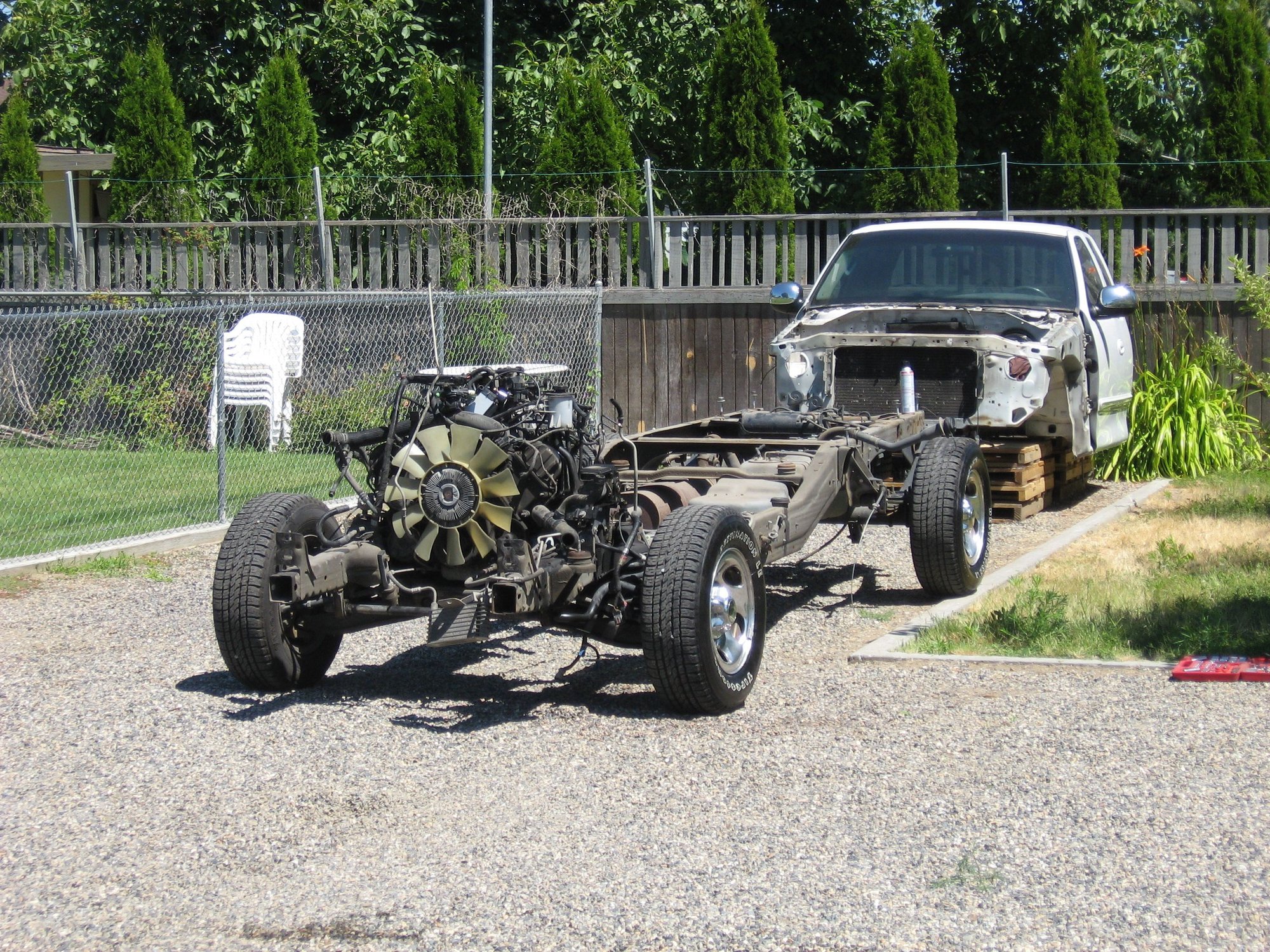 Chassis Swap 1972 Onto A 2002 Ford Truck Enthusiasts Forums