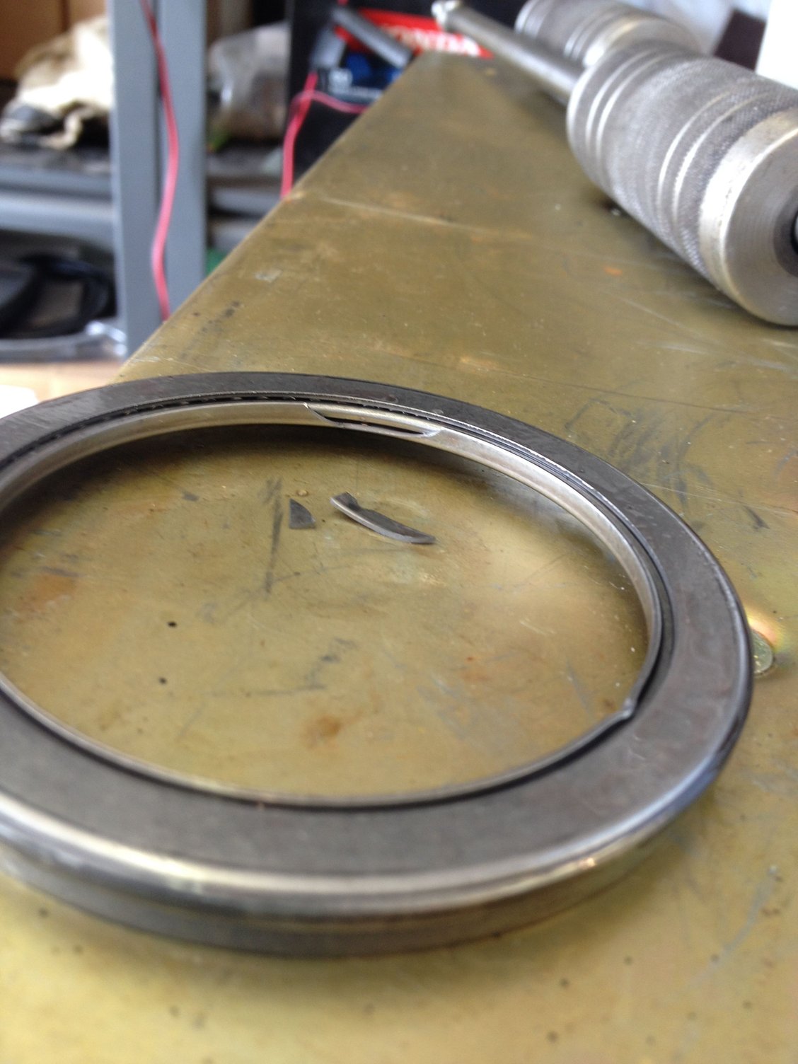 Squeak noise from transfer case to transmission area Ford Truck