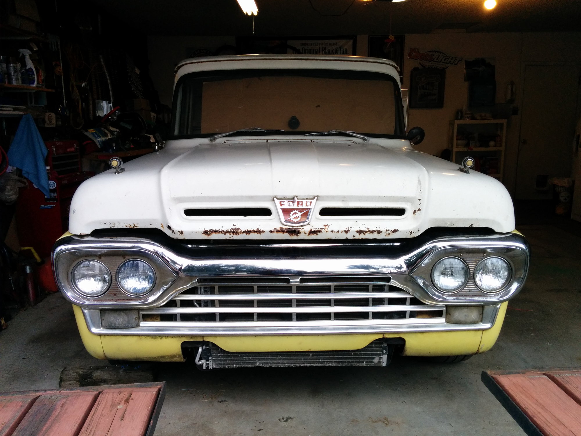 1960 F100 Crown Vic Pi Frame Swap Ford Truck Enthusiasts Forums
