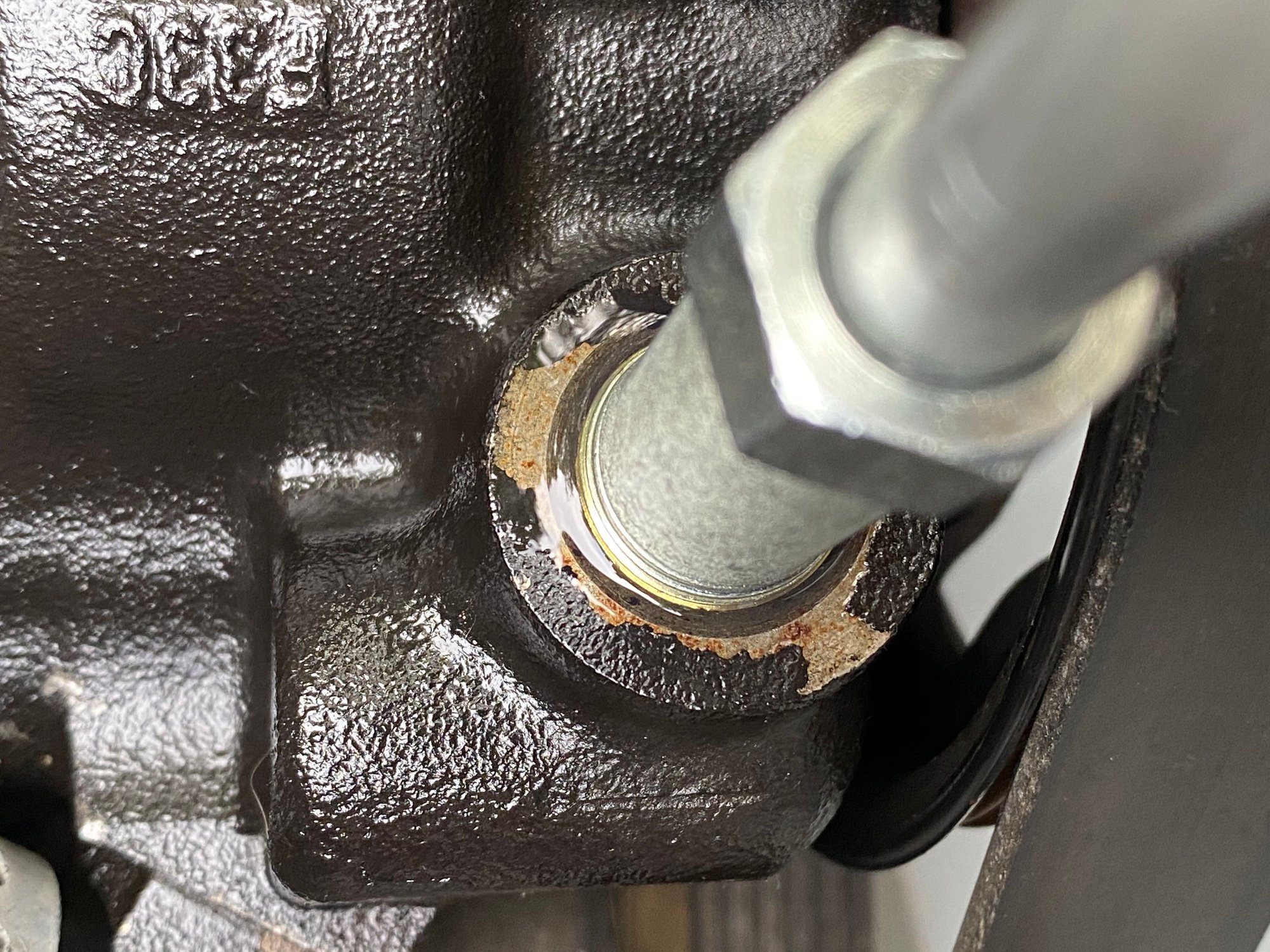Slow seeping leak from power steering pump Ford Truck Enthusiasts Forums