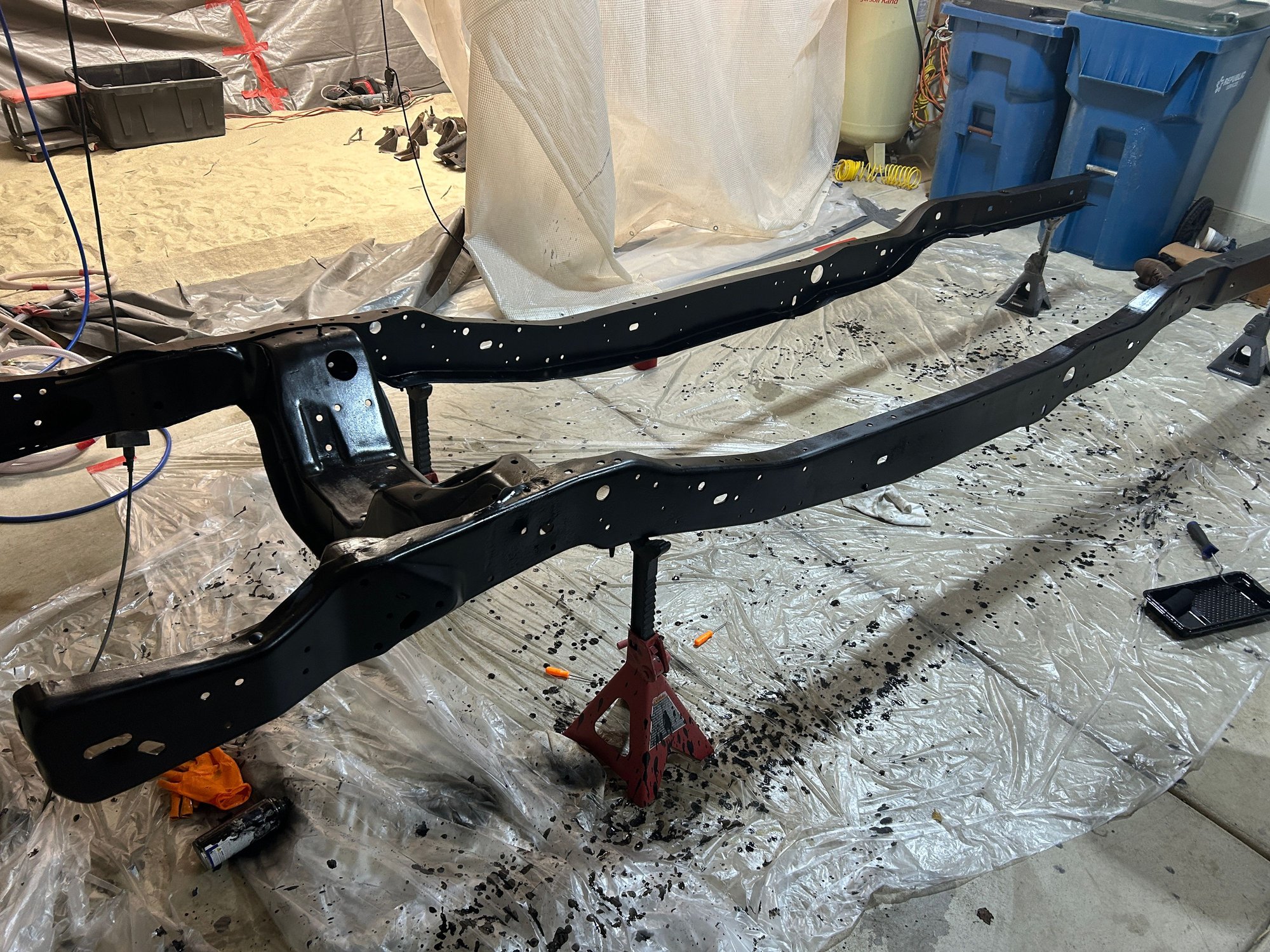 Drips from the can everywhere...