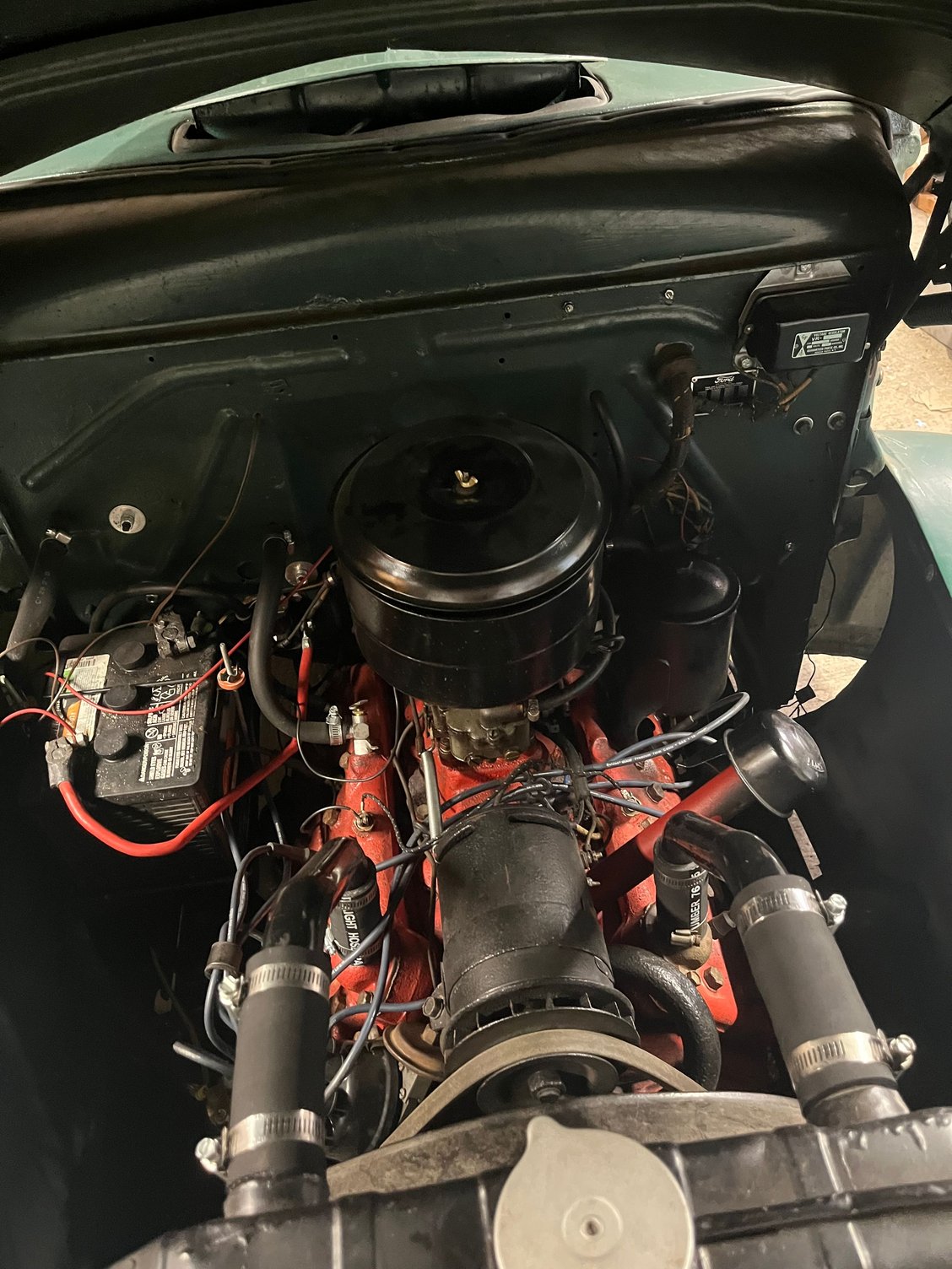 Wheel well diameter of 1/2 ton 1947 front Ford Truck Enthusiasts Forums