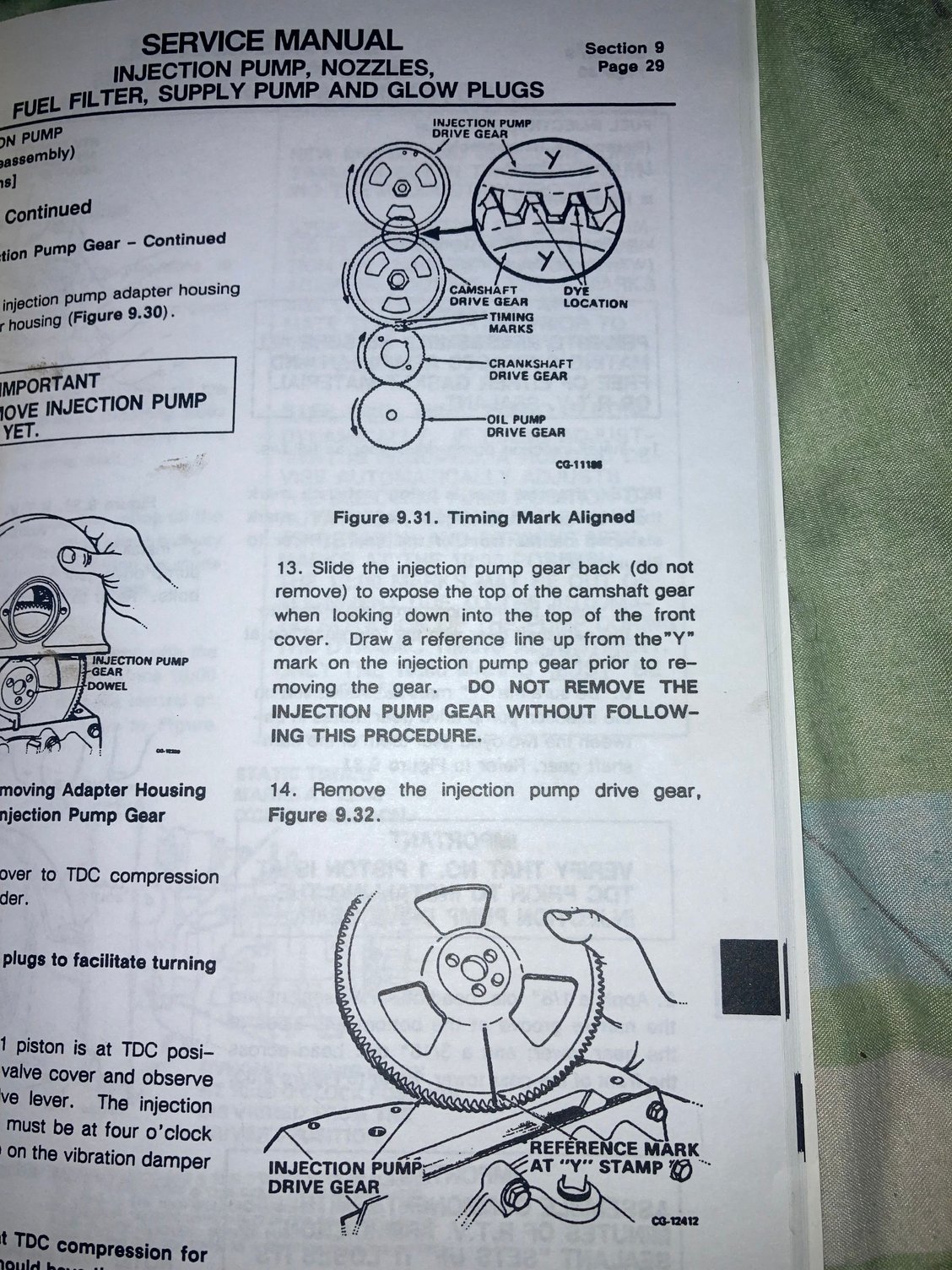Injection Pump Gear Timing Ford Truck Enthusiasts Forums