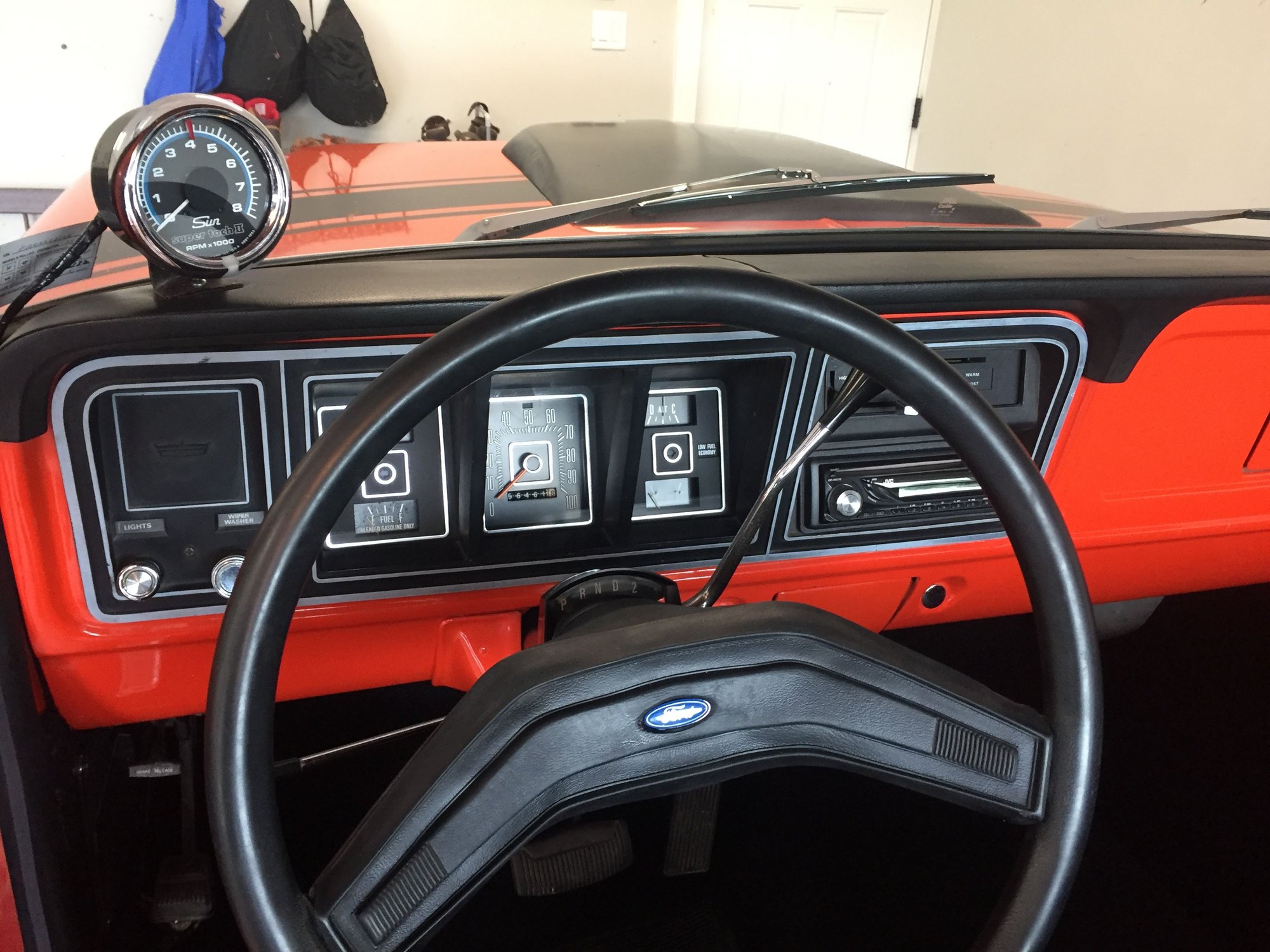 1975 Ford F-100 - 1975 Ford F-100 SHORT BED 2WD ORIGINAL 302 AUTOMATIC RESTOMOD - Used - VIN F10GNX03355 - 56,400 Miles - 8 cyl - 2WD - Automatic - Truck - Orange - Spring Mills, PA 16875, United States