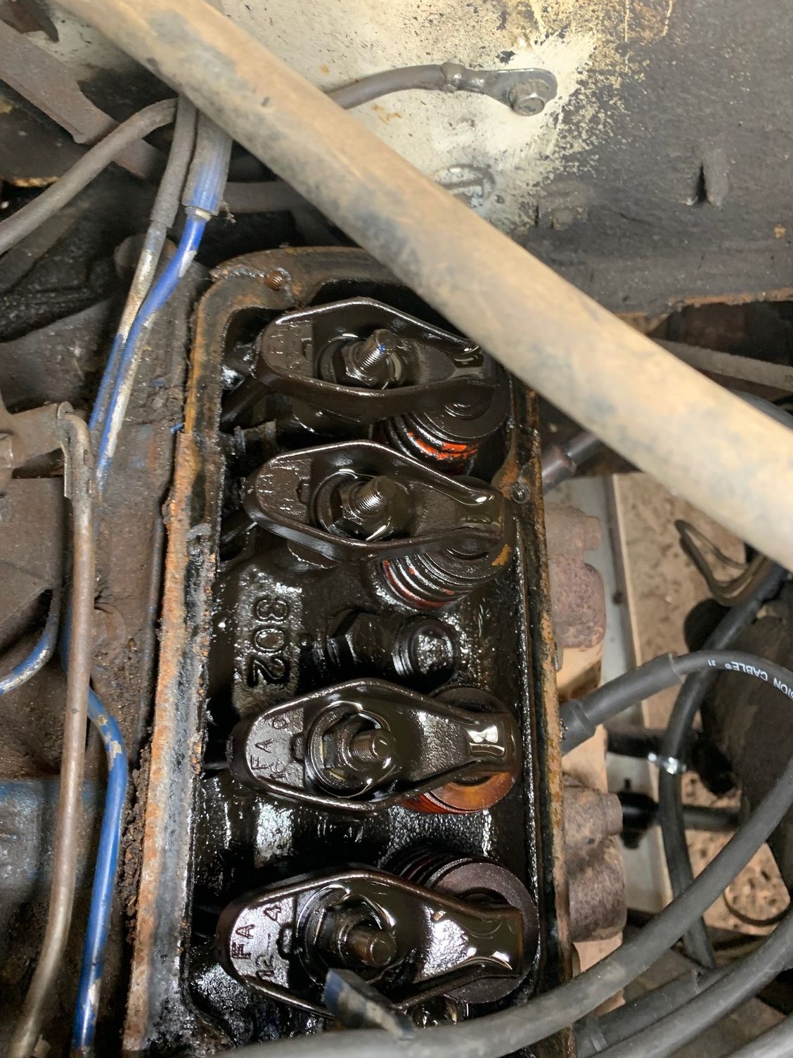 Pushrods not spinning after replacing intake seals Ford Truck