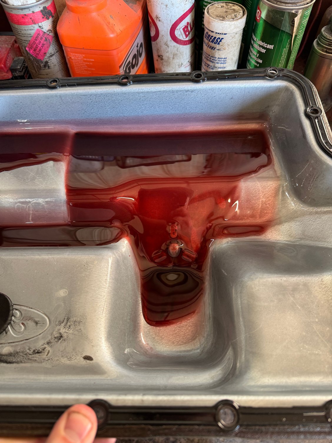Bottom of Pan Fluid