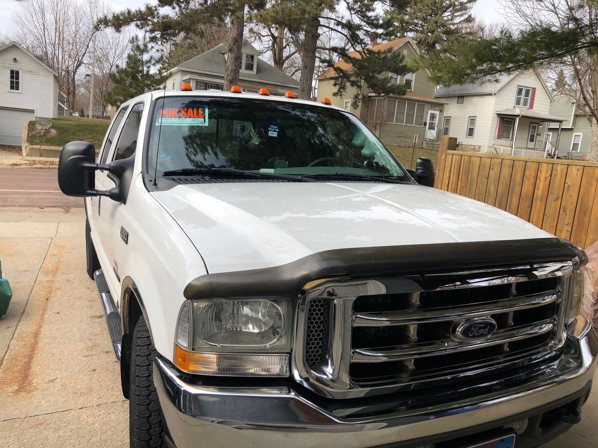 2003 Ford F-250 Super Duty - 2003 F-250 Superduty 7.3L Lariat - Used - VIN 1FTNW20F63EA50574 - 188,882 Miles - 8 cyl - 2WD - Truck - White - Sioux Falls, SD 57108, United States