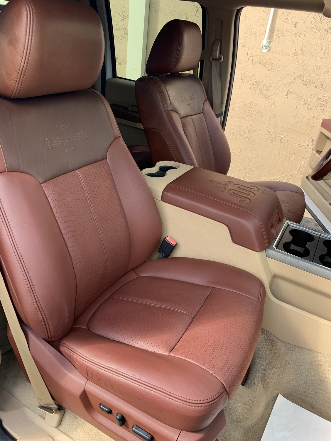 King Ranch Leather Refinished Ford Truck Enthusiasts Forums