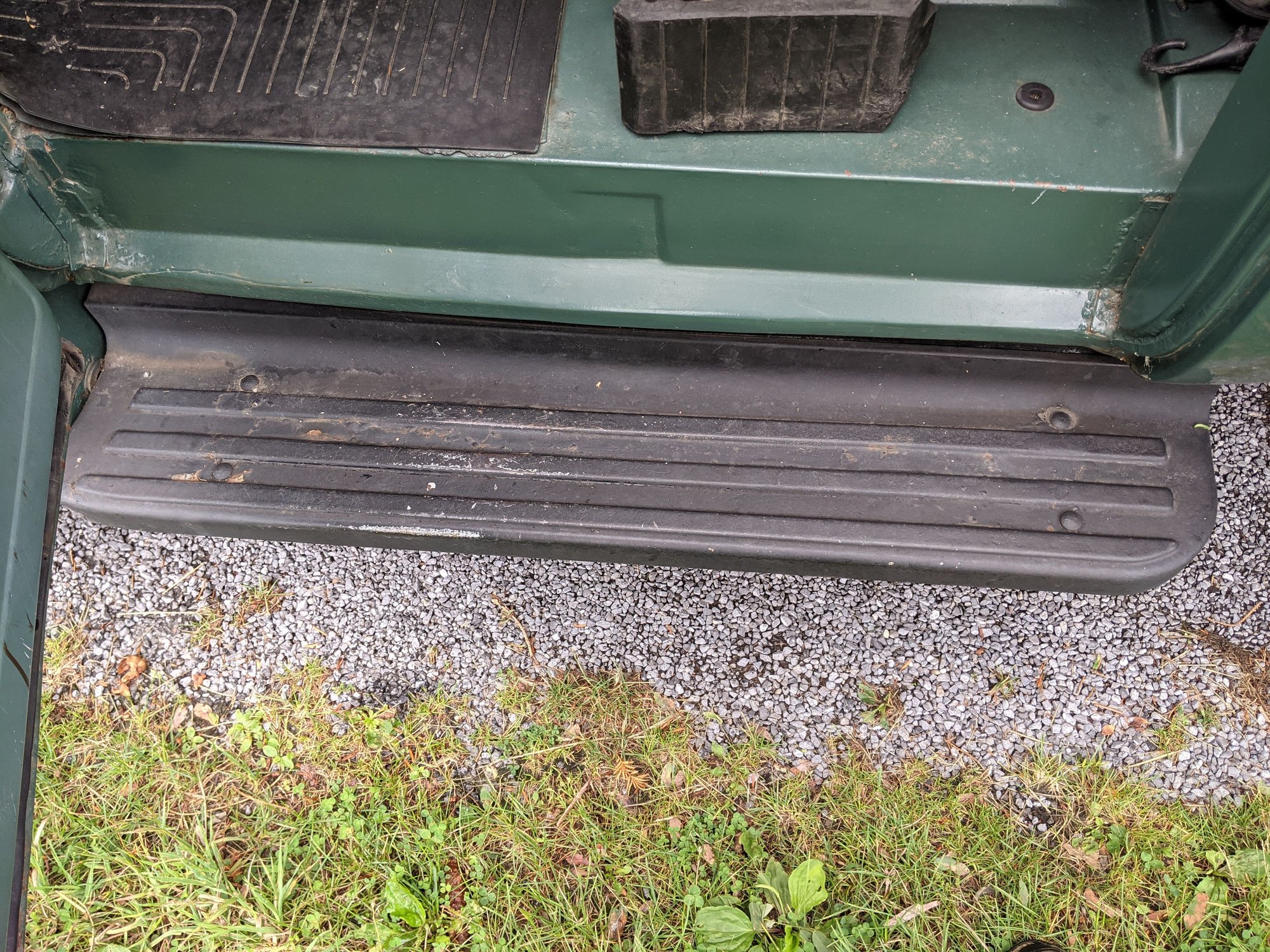 Sprayed my running boards with Raptor bed liner Ford Truck