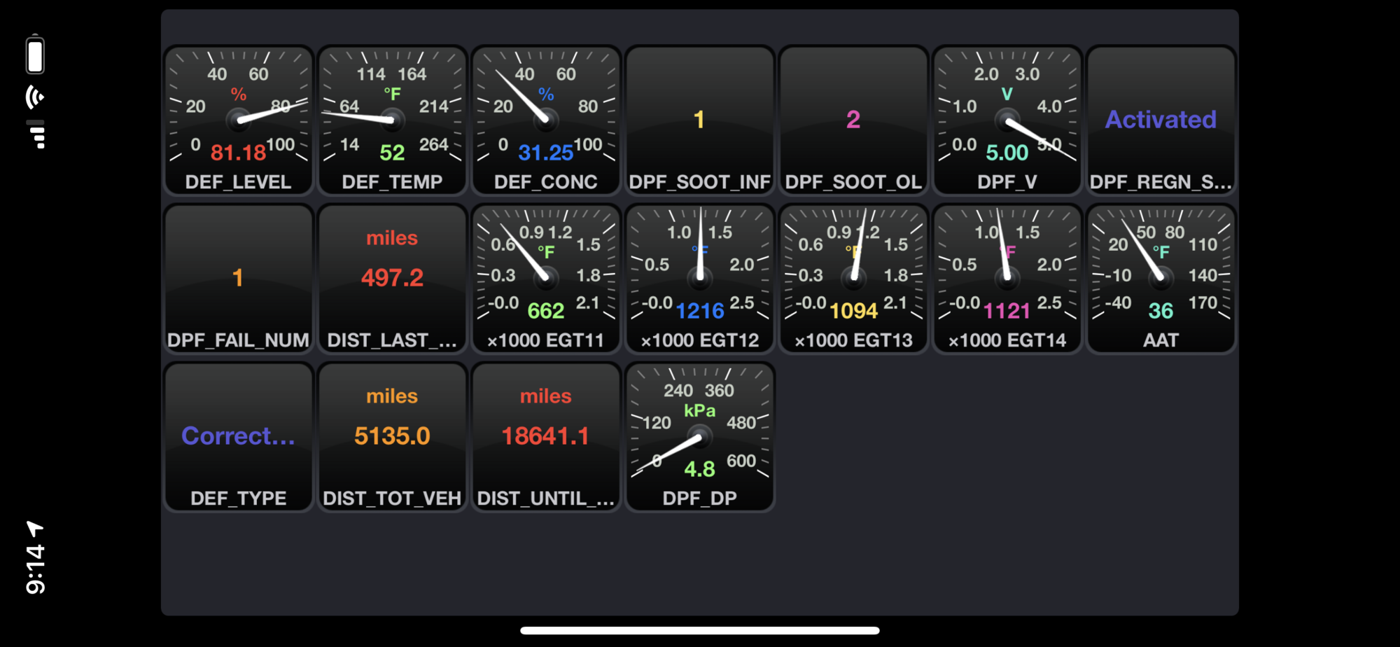 SUCCESSFULLY DID A DPF REGEN ON 2022 WITH 6 7 DIESEL WAHOO visual data 5