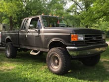 1988 F150 supercab with 6" lift on 35's