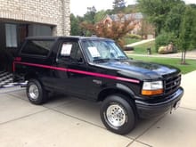 1992 Ford Bronco Nite 41,000 Miles