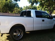 Here she is with them 22's!!
