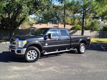 Stock F350 with 315/60/20 Toyo MT