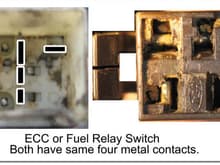 Relay Switch corroded (ECC or the other one, a relay)