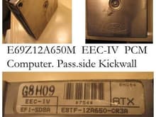 EEC IV PCM Computer