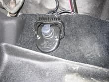 Big Foot --bass boat trolling motor switch in the divers footwell