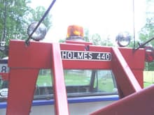 the holmes 440 unit all restored and name plate put back on