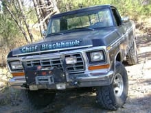 &quot;Chief Blackhawk&quot; The 1974 Ford F250 (Old Pre-Rollover Photos)