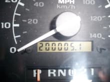 MY Truck just rolled the odometer over 2/20/10