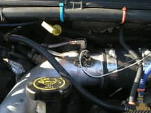 Water injectors and post IC air temp gauge