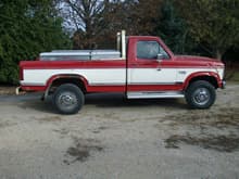 1986 F250 XL 4x4 HD. 460 4speed. 10.25 Sterling 3.55 gears. Air, tilt, cruise and factory tach.