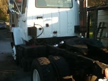 1980 Ford 9000 rear view