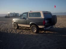 Closer look of the best Bronco on the beach. There were others, but none of them in FTE so they don't qualify.