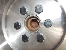 Pilot bearing hole