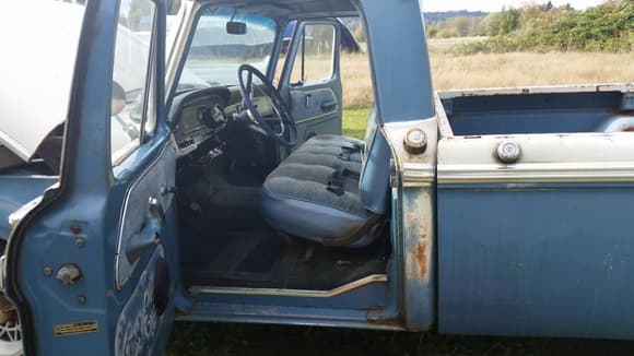 Did this get reupholstered, or did Ford do this sort of thing in 1966?
