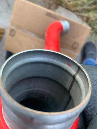 Hot side CAC pipe right after turbo boot 
CLEAN after 20k