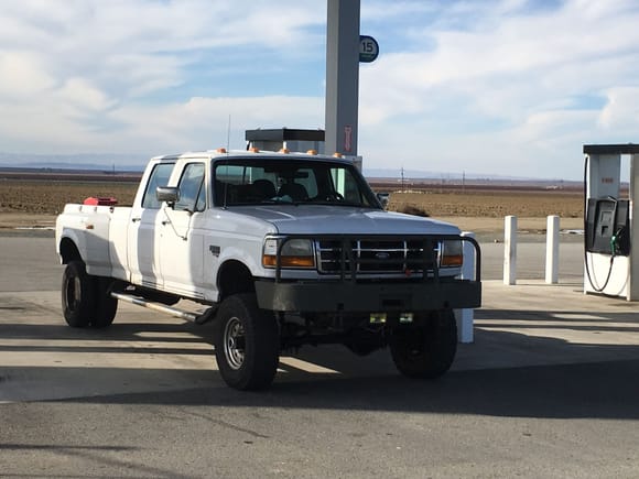 1997 F350 Crew Cab Long bed Dually 4x4 5 speed (ZFS5) Transmission.  Still in the building process.