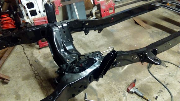 Believe it or not thats several hrs of work sanding painting etc all the knick nack frame brackets. More to go..yea` .
