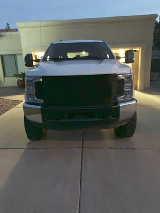 You could just buy this Grill for Ultimate flow. 2017 f250 in AZ!