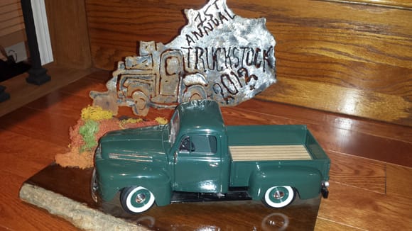 One of my favorite possessions.  Wade (aka Cruisetopdown) made this diorama for me before the first ever Truckstock.  The guys presented to me during the event.