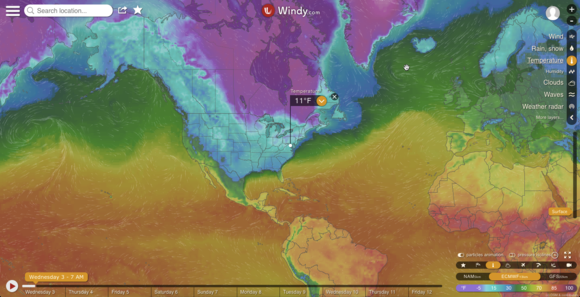 This arctic air is just brutal.